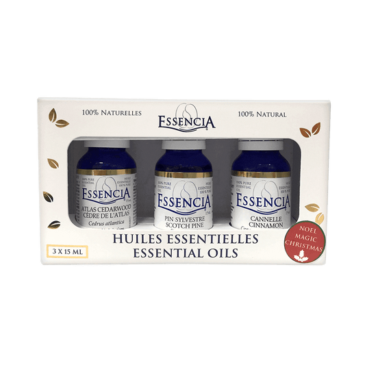ESSENCIA Christmas Magic Giftset E.O. Trio 3 × 15 mL