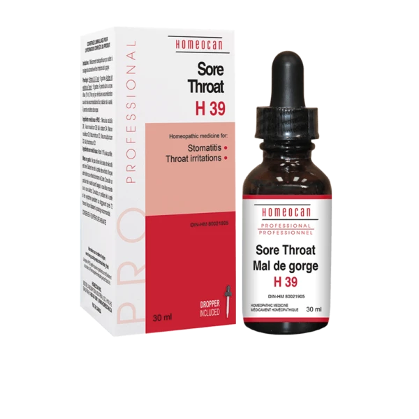 HOMEOCAN PROFESSIONAL - DROPS    H39 Sore Throat    30 ml