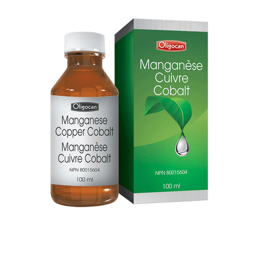 OLIGOCAN - TRACE MINERALS    Manganese-Cobalt-Copper    100 ml