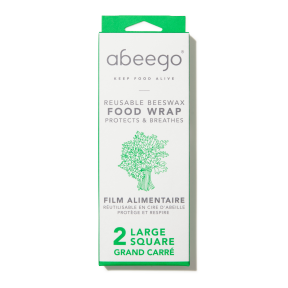 Abeego-Large Square (2) Beeswax Wrap