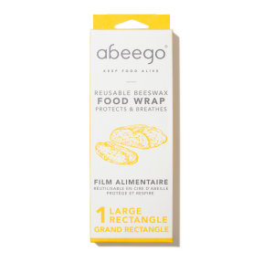 Abeego-Large Rectangle (1) Beeswax Wrap