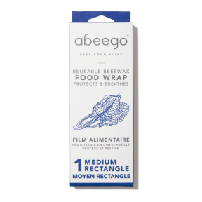Abeego-Med Rectangle (1) Beeswax Wrap