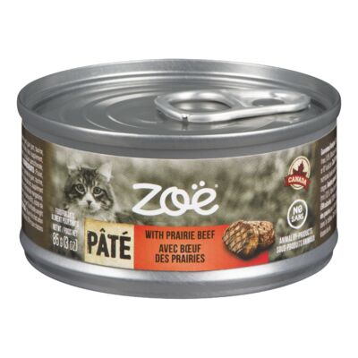 Zoe   Canned Cat Food   Cat Pate With Prairie Beef85G