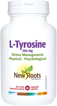 NEW ROOTS    L-Tyrosine 500 mg    60 capsules