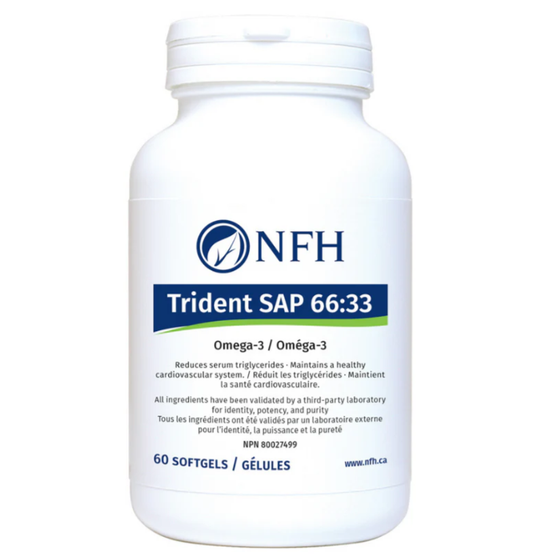 NFH Trident SAP 66:33 (660 mg EPA, 330 mg DHA/softgel) 60 softgels