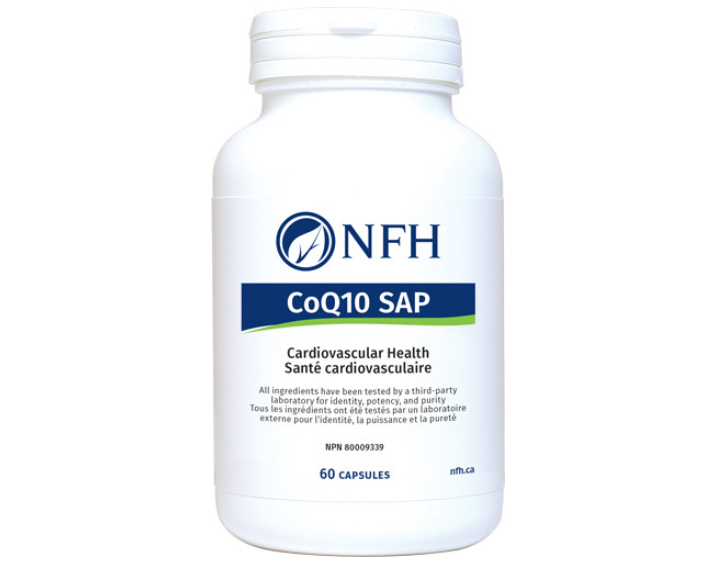 NFH CoQ10 SAP (100 mg coenzyme Q10/capsule) 60 capsules