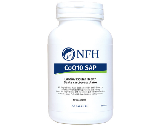 NFH CoQ10 SAP (100 mg coenzyme Q10/capsule) 60 capsules