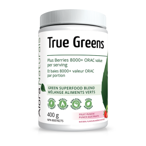 Alora Naturals   True Greens Natural Fruit Punch 400g