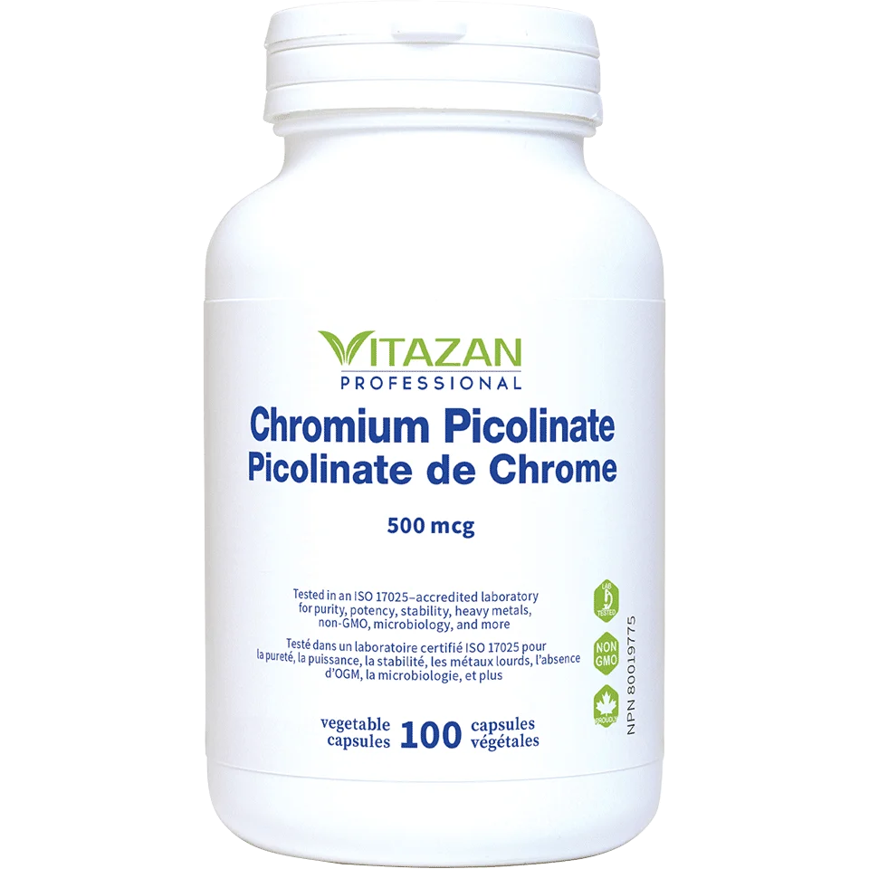 Vitazan    Chromium Picolinate (500 mcg) 100 capsules