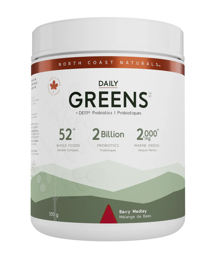 North Coast Naturals  ULTIMATE DAILY GREENS™  Berry Medley  570 g