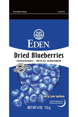 EDEN FOODS    Org Dried Blueberries 113g