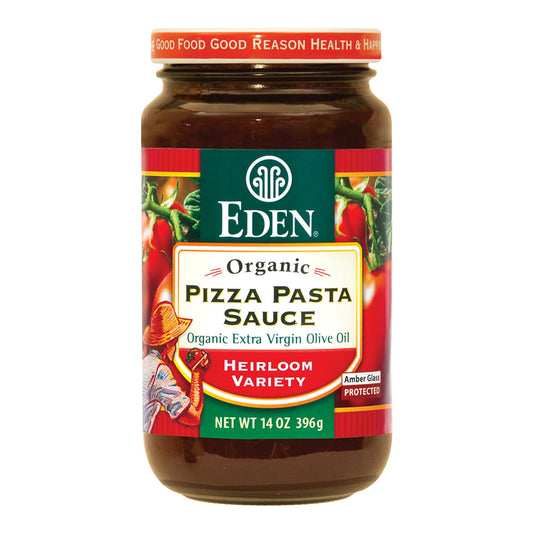 EDEN -   Organic Pizza and Pasta Sauce (amber glass)    398ml