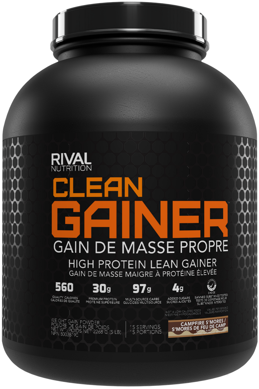 RIVALUS   CLEAN GAINER   5lbs   S'MORES