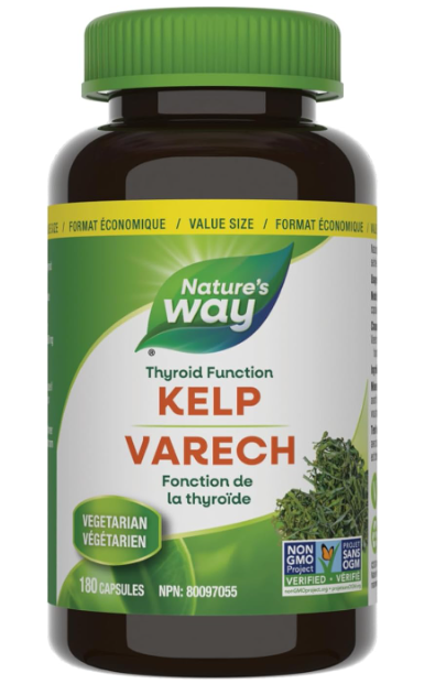 Nature's Way - Kelp - 100 Veg Caps