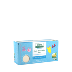 ALEVA NATURALS    Baby Safe Household Cleaners    ALEVA NATURALS    Baby Safe Household Cleaners    Stain & Laundry Bar FF 220g