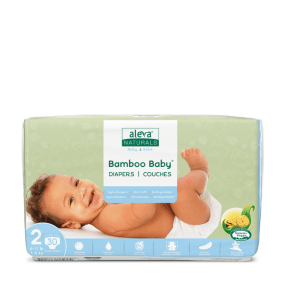 ALEVA NATURALS    Baby Diapers Size2 (6to17lb) 30ct