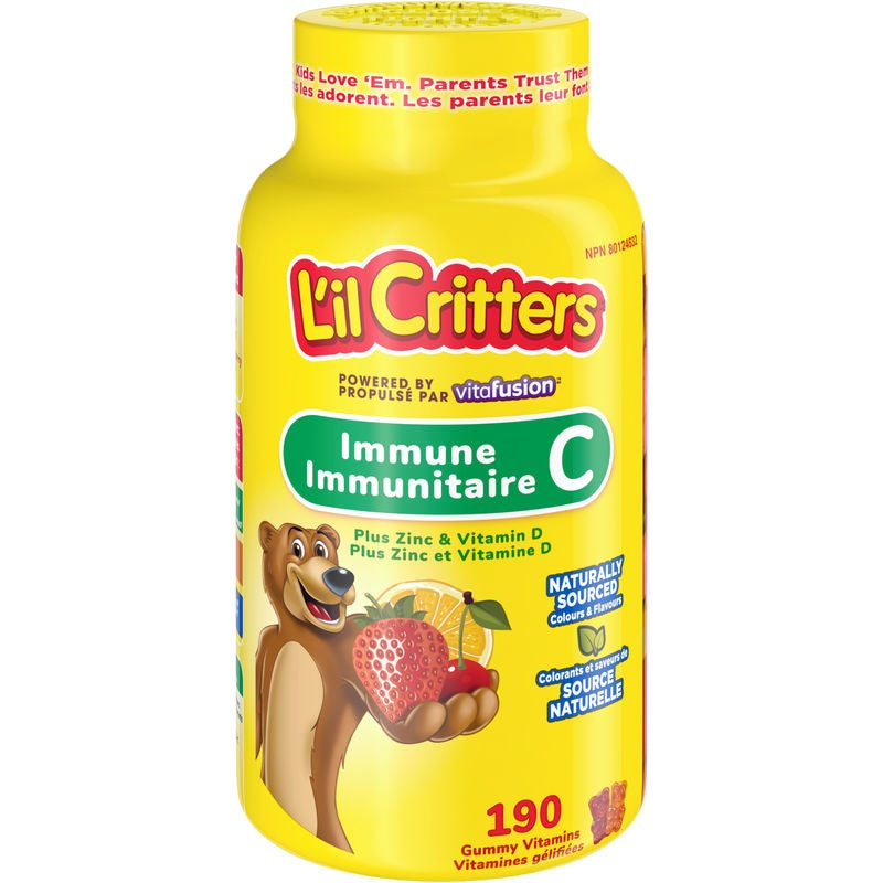 L'IL CRITTERS IMMUNE C VITAMIN GUMMY 190 GUMMY