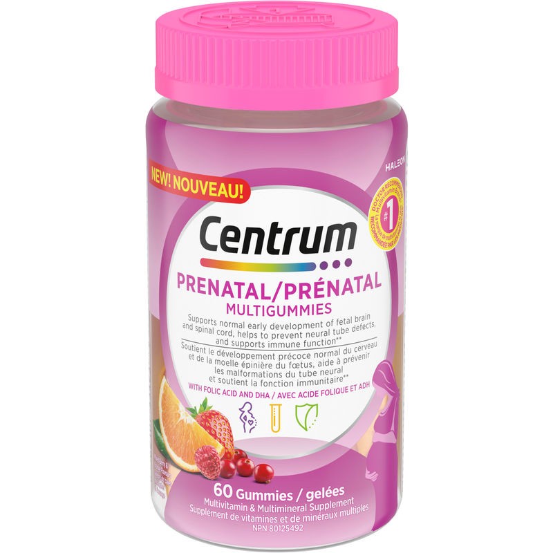 CENTRUM PRENATAL MULTIGUMMIES 60 GUMMY
