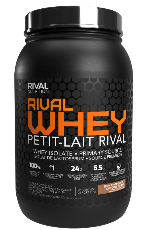 RIVAL NUTRITION - RIVALWHEY - CHOCOLATE - 2lbs
