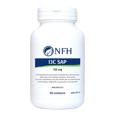 Nutritional Fundamentals for Health    I3C SAP (150 mg indole-3-carbinol/capsule) 60 capsules