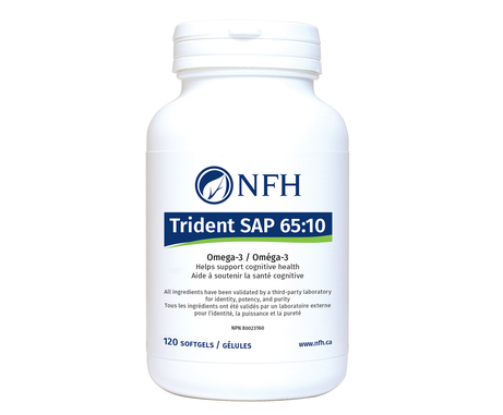 Nutritional Fundamentals for Health    Trident SAP 65:10 (650 mg EPA, 100 mg DHA/softgel) 120 softgels