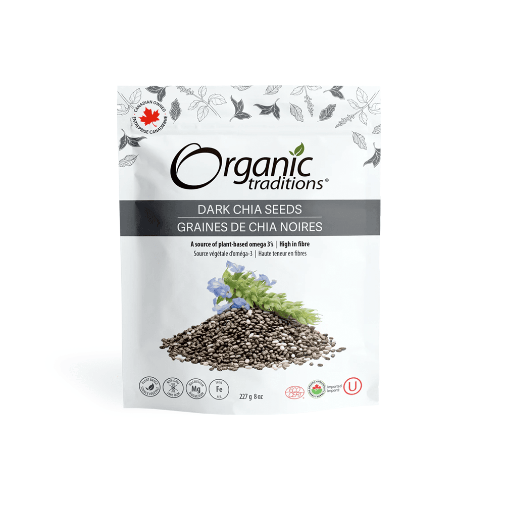 Advantage health    Chia Seeds, Dark Whole   227g