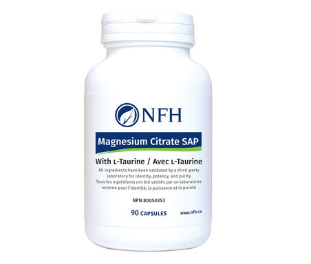 Nutritional Fundamentals for Health    Magnesium Citrate SAP (136 mg magnesium/capsule) 90 capsules