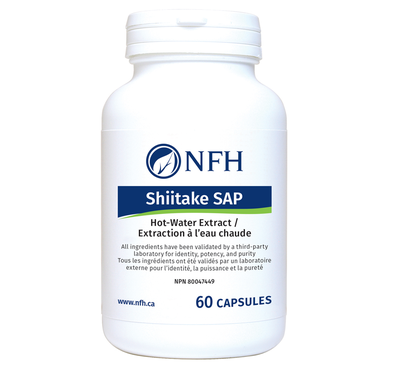 Nutritional Fundamentals for Health    Shiitake SAP (300 mg shiitake/capsule) 60 capsules