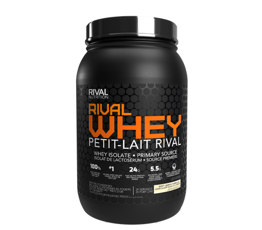 RIVAL NUTRITION - RIVALWHEY - SOFT SERVE VANILLA - 2lbs