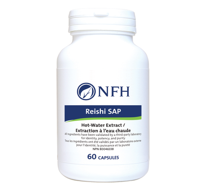 NFH Reishi SAP (500 mg reishi/capsule) 60 capsules