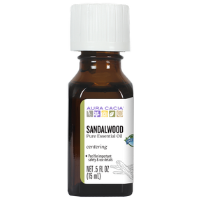 AURA CACIA    Essential Oils    AURA CACIA    Essential Oils    Sandalwood Ess Oil 15ml