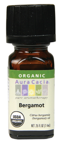 Aura Cacia   Bergamot Organic Essential Oil 7ml