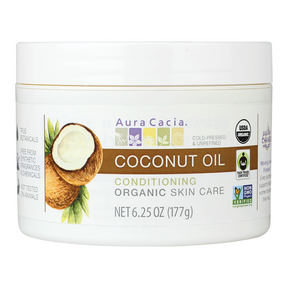 Aura Cacia   Organic Coconut Oil 177g