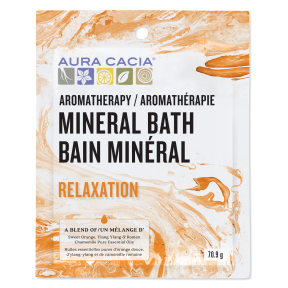Aura Cacia   Relaxation Mineral Bath 6 x 71g