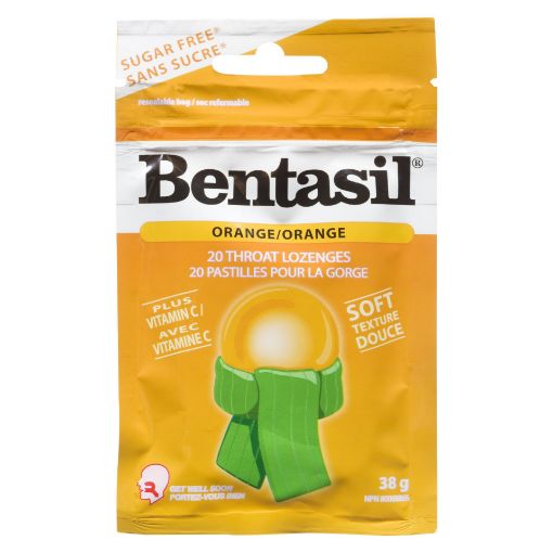 BENTASIL LOZ ORANGE 20 LOZENGE pack of 12