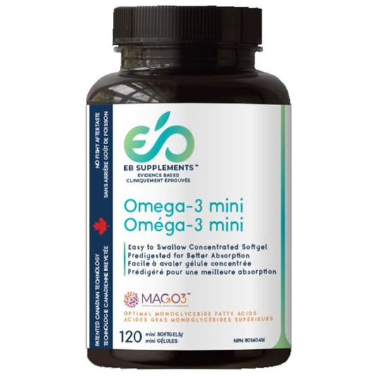 EB Supplements - MAG-O3™ Omega-3 mini - 120 mini gélules/mini softgels