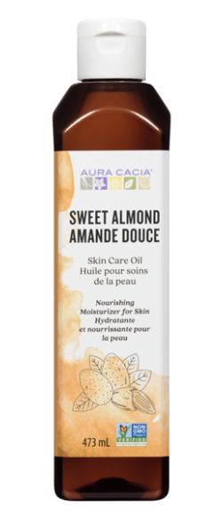 AURA CACIA    Skin Care Oils    AURA CACIA    Skin Care Oils    Sweet Almond Skin Care Oil 480ml