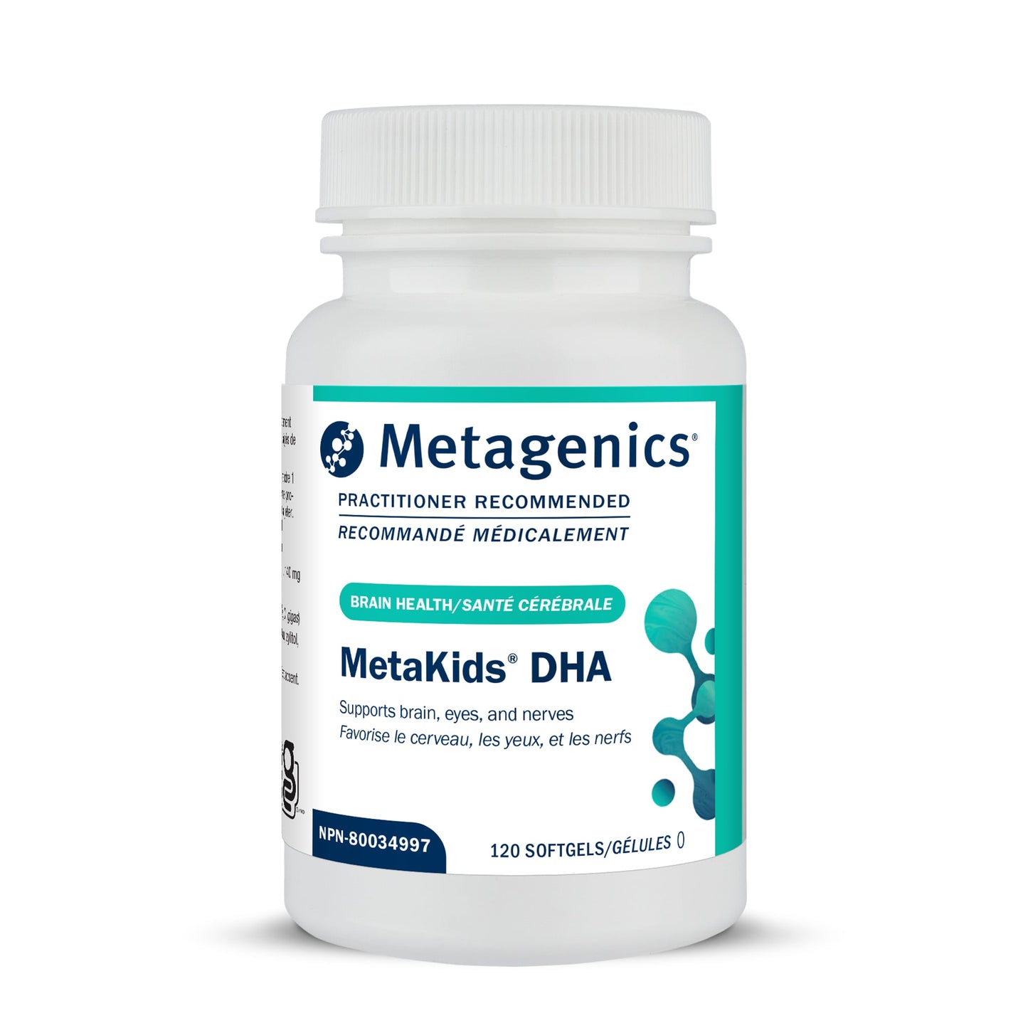 Metagenics MetaKids DHA (formerly OmegaGenics® DHA Children's)   120Capsules