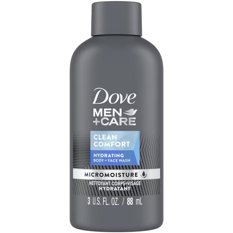 DOVE MEN BODY WASH CLEAN COMFORT 88ML pack of 24