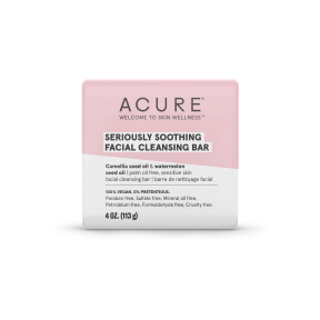 Acure   Soothing Facial Cleansing Bar 113g