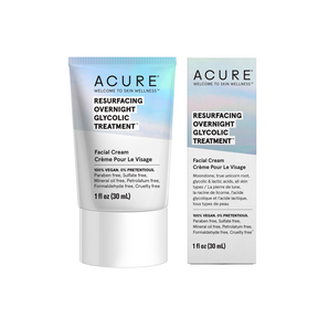 Acure   Resurf.Overnight Glycolic Treatment 30ml
