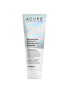 Acure   Resurf. Glycolic + Unicorn Cleanser 118ml