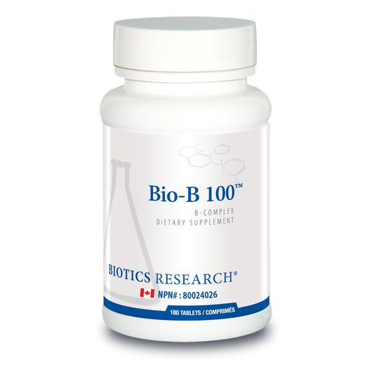 Biotics Research - Bio-B 100 (Yeast Free) - 180 Tablets