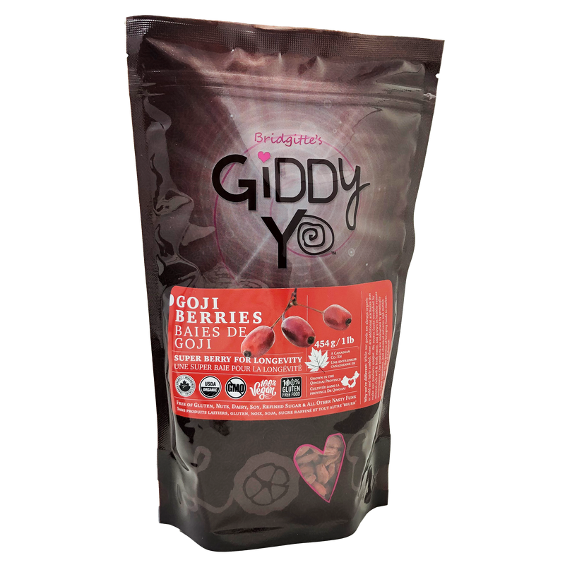 GIDDY-YO   Goji Berries - Organic   1 lb /454 g
