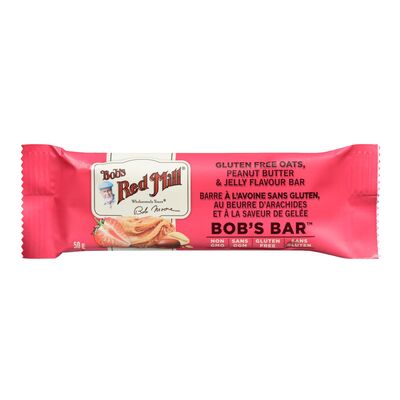 Bob's Red Mill Gluten Free Peanut Butter & Jelly Bar 50g