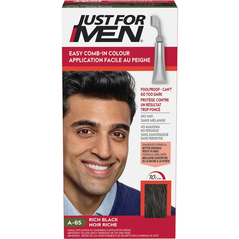 JUST FOR MEN AUTO STOP RICH BLACK