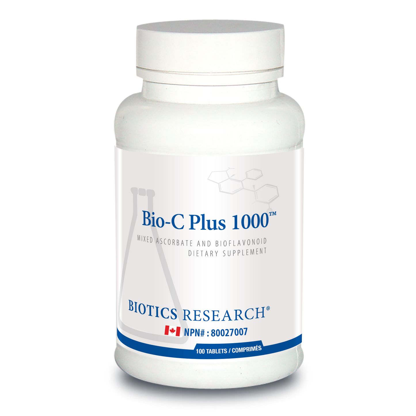 BIOTICS - Bio-C Plus 1000 (1,000 Mg. Vit. C) - 100 Tablets