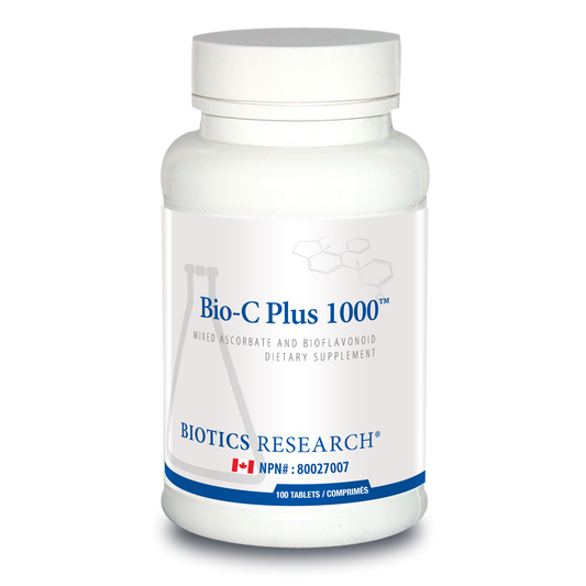 BIOTICS - Bio-C Plus 1000 (1,000 Mg. Vit. C) - 100 Tablets