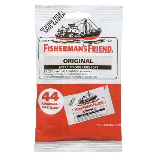 FISHERMANS FRIEND TWIN PK EXTRA STRONG 2X22 LOZENGE pack of 20