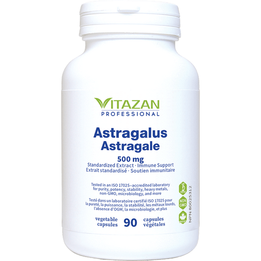 Vitazan    Astragalus (500 mg · Standardized Extract · Immune Strength) 90 capsules